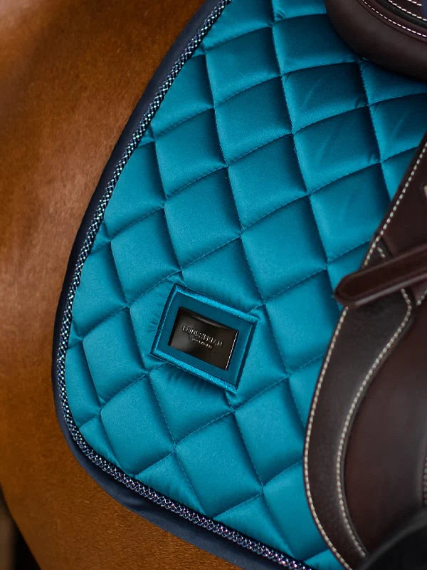 Equestrian Stockholm - Aurora Blues - Jump Saddle Pad springzadeldek
