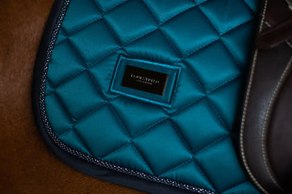 Equestrian Stockholm - Aurora Blues - Jump Saddle Pad springzadeldek