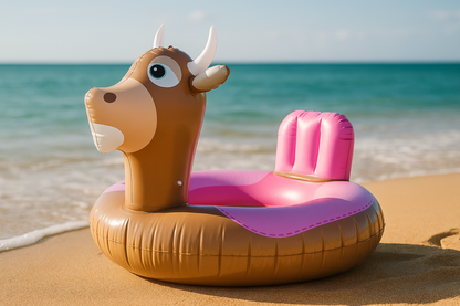 NPW - Western Fa-Bull-ous Inflatable Pool Ring