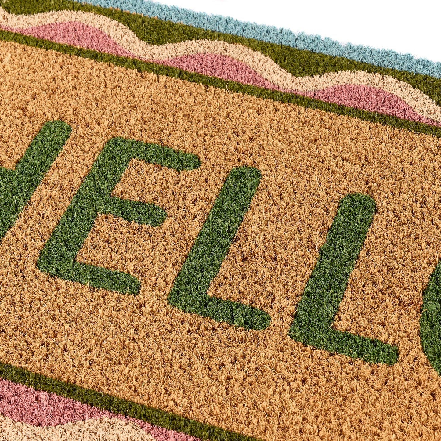 Phoenox Textiles - My Mat Hello Scallop zerbino in cocco