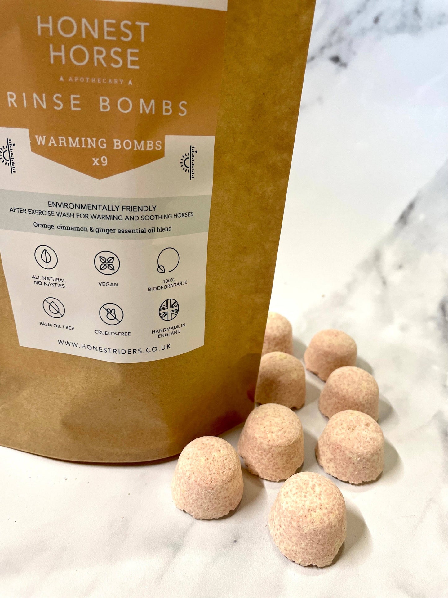 Honest Horse - Spoelbommen opwarming: Warming bombs