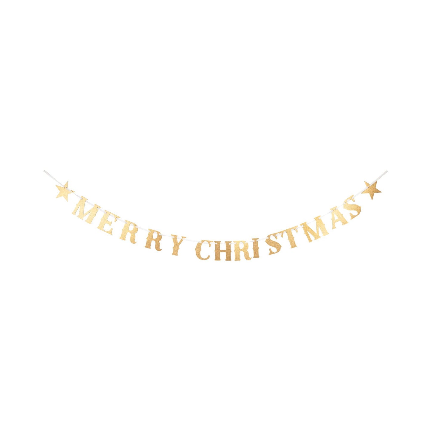 My Mind’s Eye - Merry Christmas Kerst Glitter Chipboard slinger
