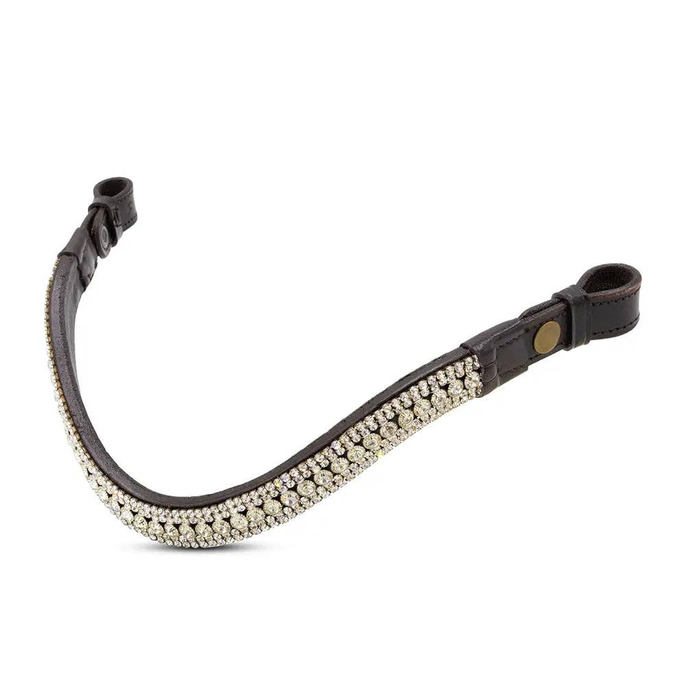 Grewal Equestrian - Frontalino con cristalli Bling Snap
