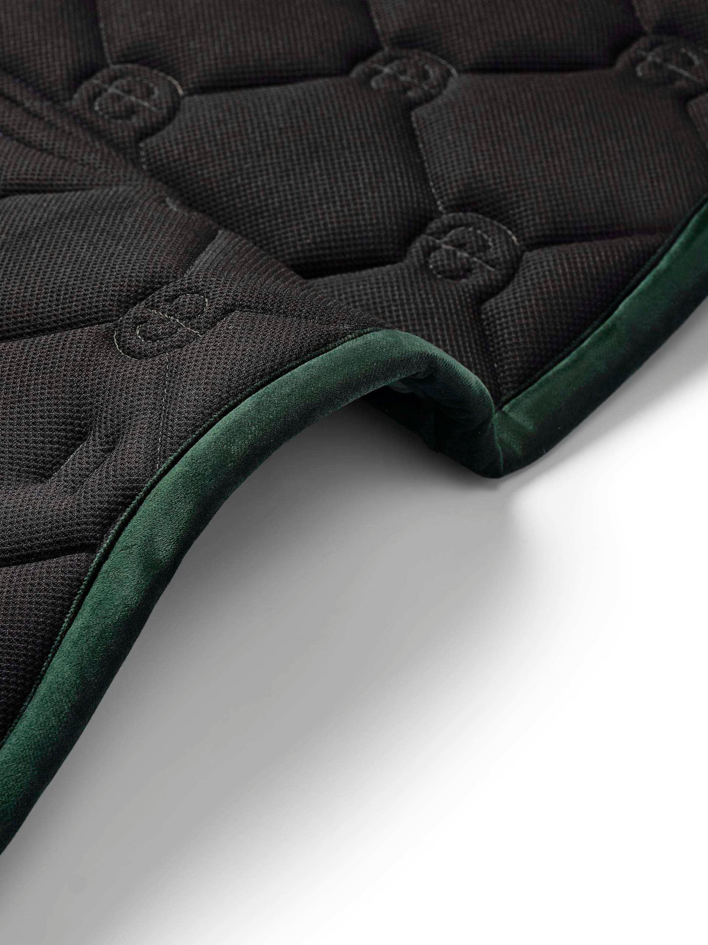 Equestrian Stockholm - FW26 Sycamore Green - Dressage Saddle Pad Velvet dressuurzadeldek
