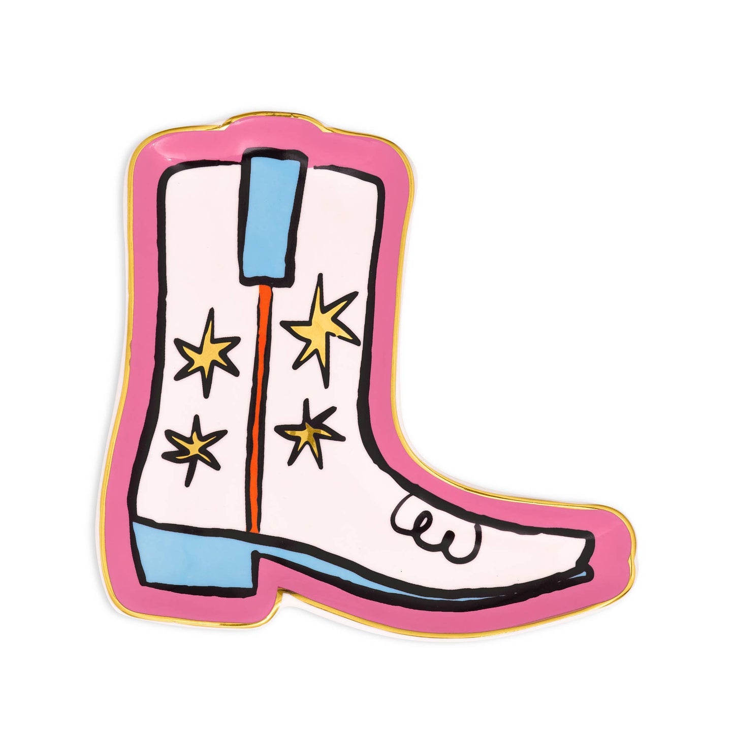 Bando - Trinket Bowl Cowboy Boot Jewelry Bowl