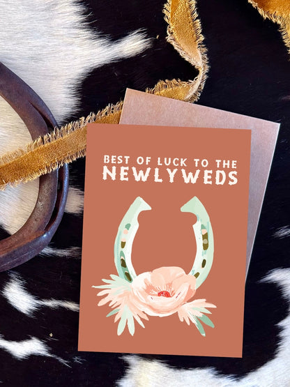 Tirzah Lane - Greeting card Newlyweds wedding card