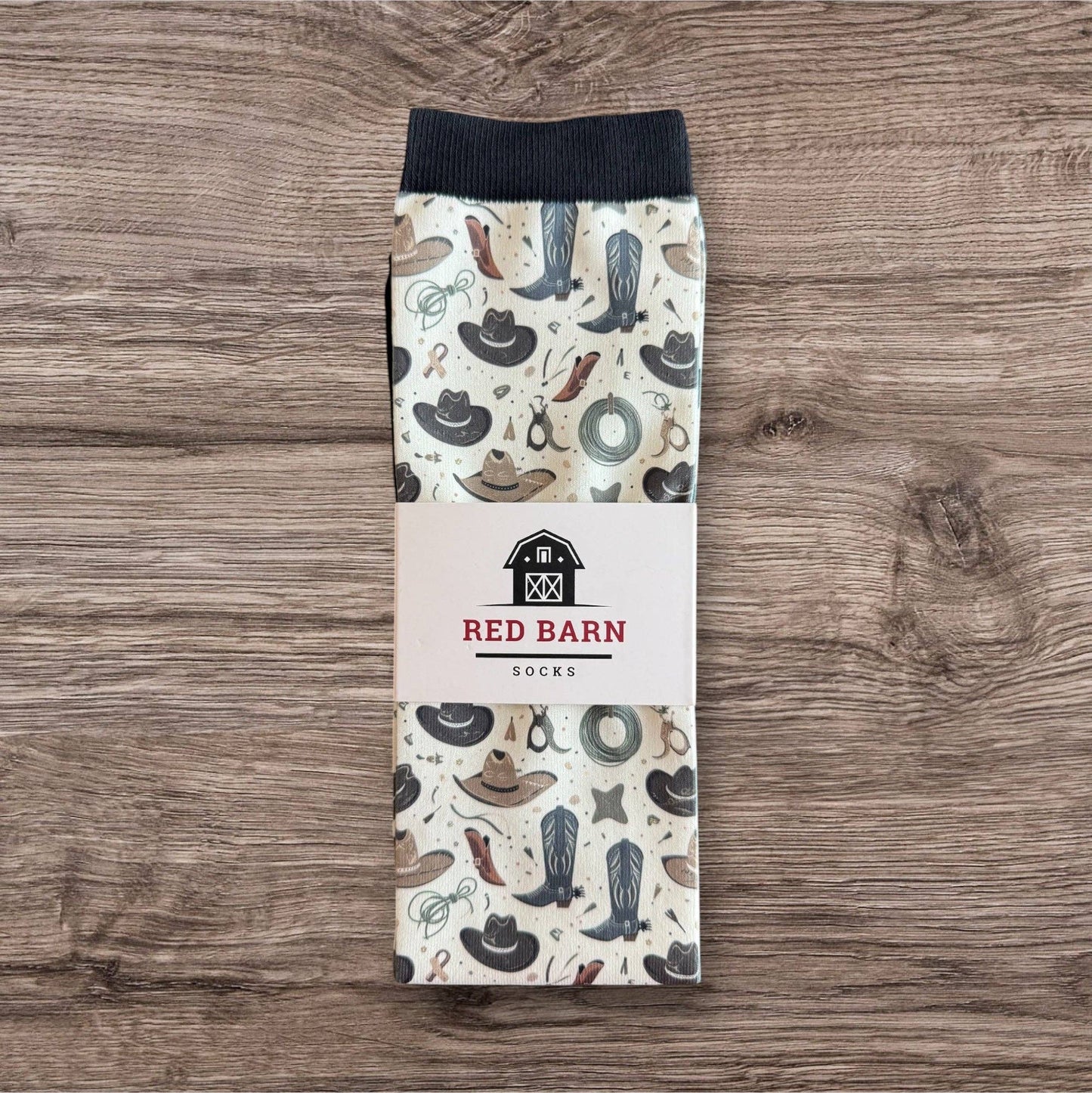 Red Barn - Laarzen sokken Ranch Hand rijsokken
