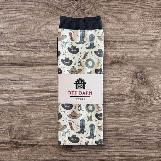 Red Barn - Laarzen sokken Ranch Hand rijsokken