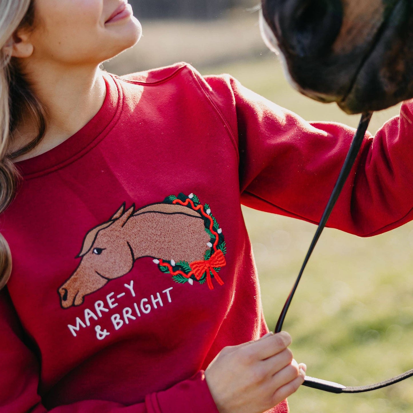 Dapplebay - Mare-y & Bright Crewneck Sweatshirt kerstsweater