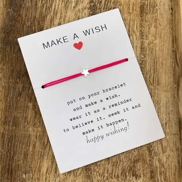 Parsley & pepper - Braccialetto Make a Wish (diversi colori)