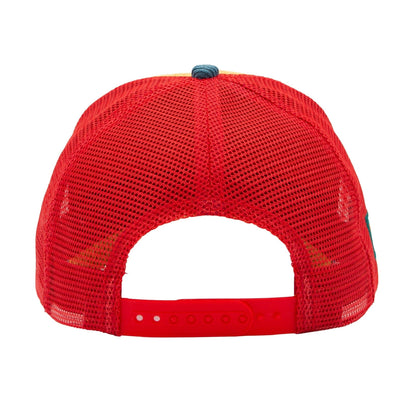 King Kerosin - Truckerpet California geel/rood