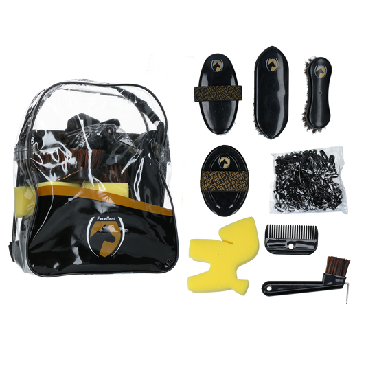 Excellent Horse - Grooming Set Junior paarden poetstasje
