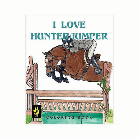 Kelley&amp;Co - I Love Cross Country &amp; Jumping Coloring Book