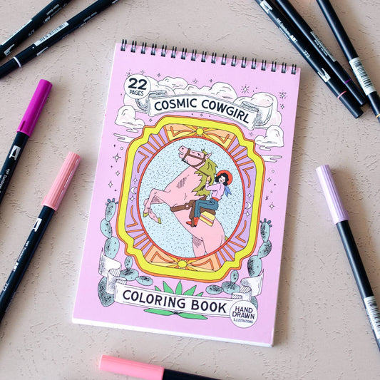Antiquaria - Cosmic Cowgirl Premium kleurboek
