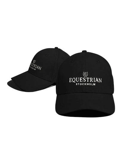 Equestrian Stockholm - Core Collection - Black White Cap pet