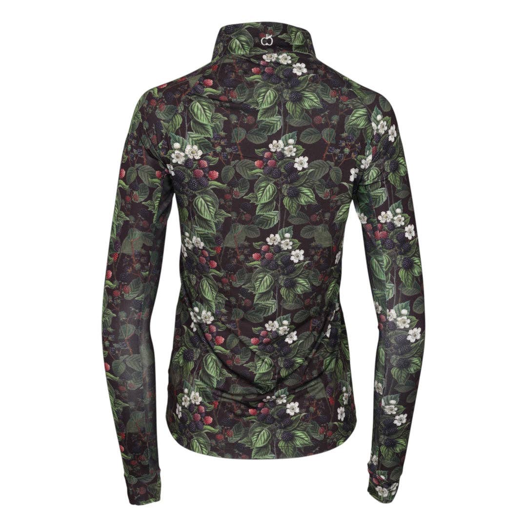 Dapplebay - Blackberry Daze long-sleeve riding top