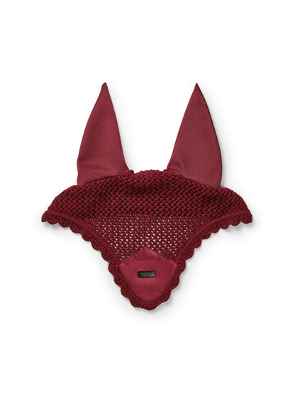 Equestrian Stockholm - FW26 Merlot - Ear Bonnet Velvet oornetje