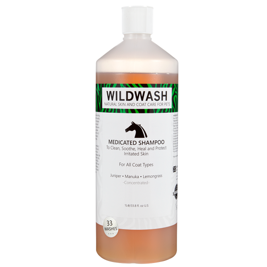 WildWash - Natuurlijke medicinale paardenshampoo voor paarden 1L