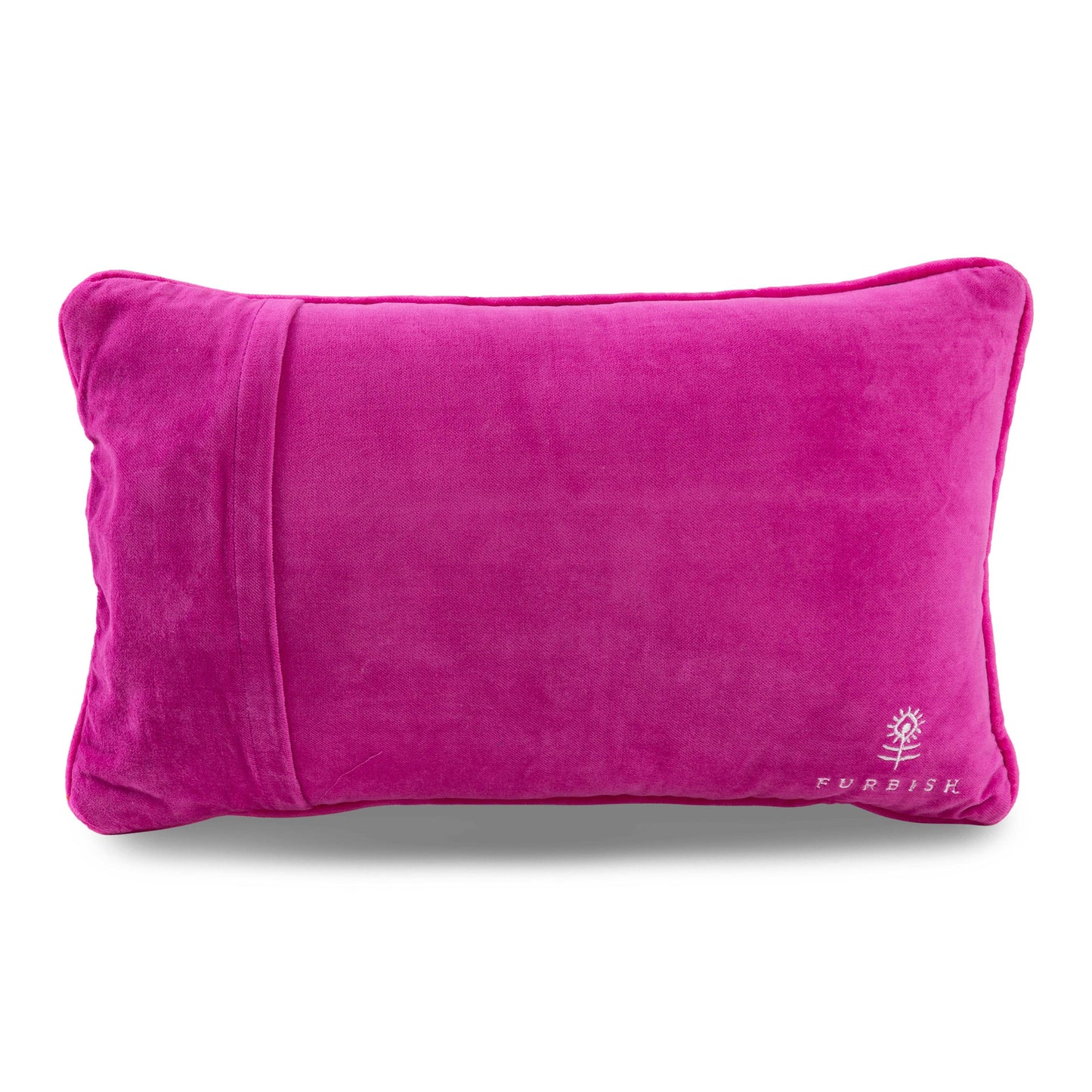 Furbish Studio - Embroidered cushion Fancy is my second favorite