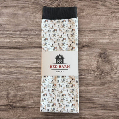 Red Barn - Stiefelsocken Hay There Bestie Reitsocken PETITE!  
