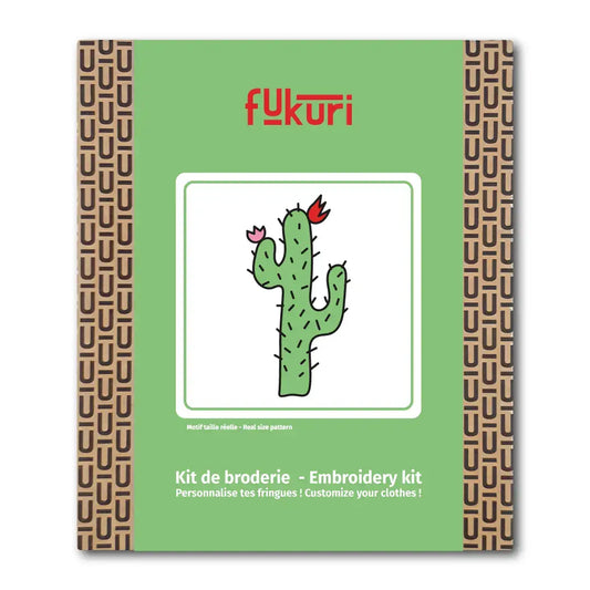 Fukuri - Borduurset cactus