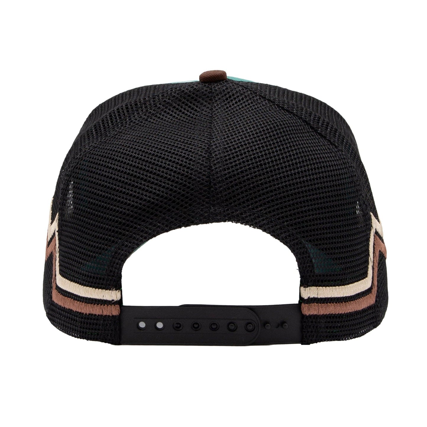 King Kerosin - Trucker cap California turquoise/brown