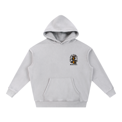 Tailspin - Wear It Out slangenprint oversized hoodie trui