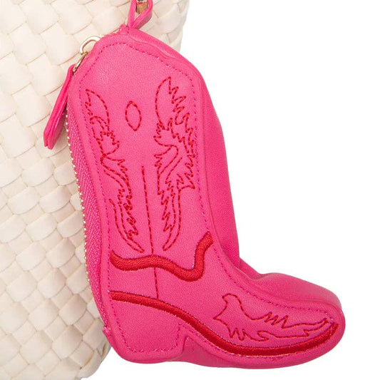 Katydid - Western boot coin purse