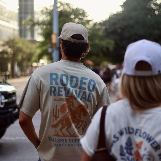 Tailspin - Vintage Rodeo Revival T-shirt unisex