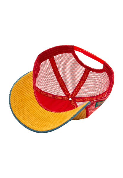 King Kerosin - Truckerpet California geel/rood