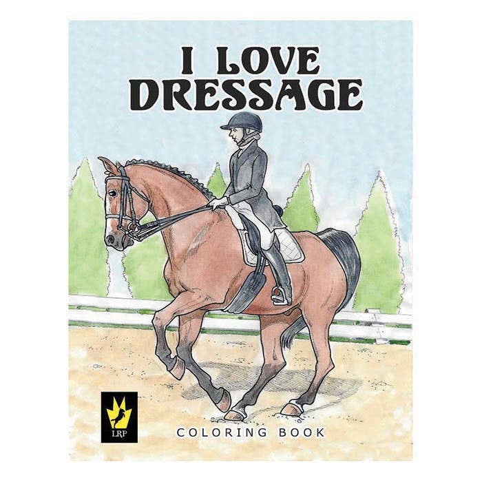 Kelley&amp;Co - I Love Dressage Coloring Book