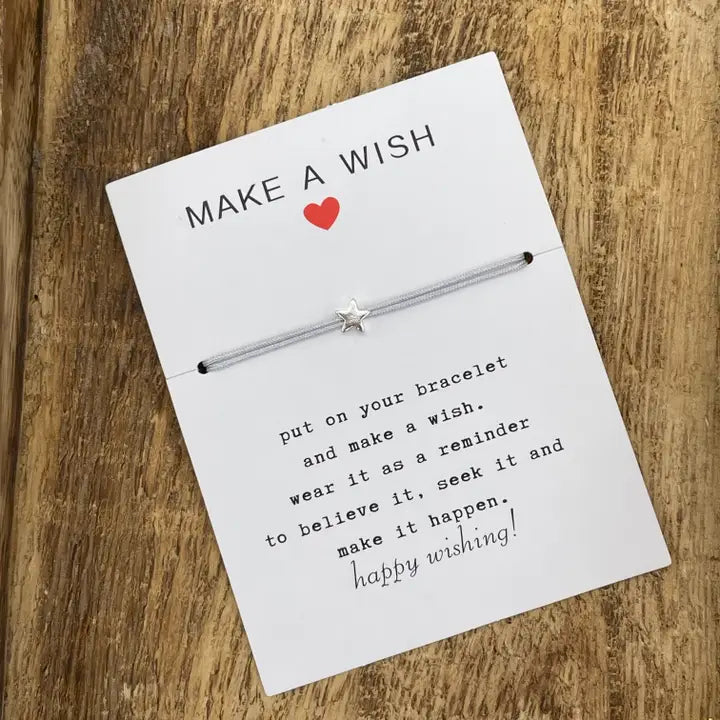 Parsley & pepper - Braccialetto Make a Wish (diversi colori)