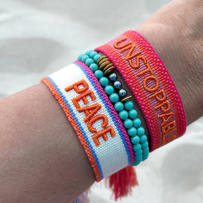 Parsley & Pepper - Unstoppable Armband rosa/orange
