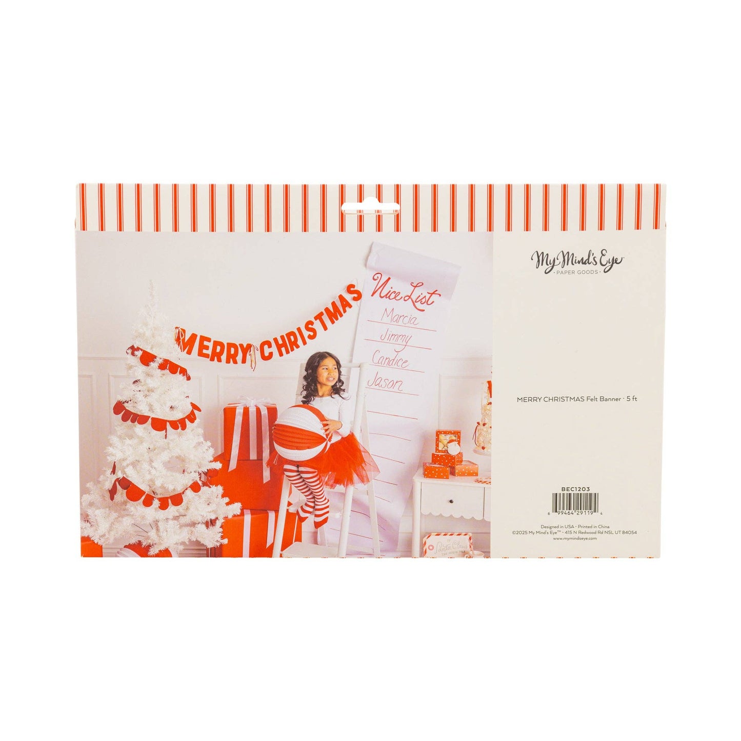 My Mind’s Eye - Dikke Vilt Merry Christmas slinger banner Kerst