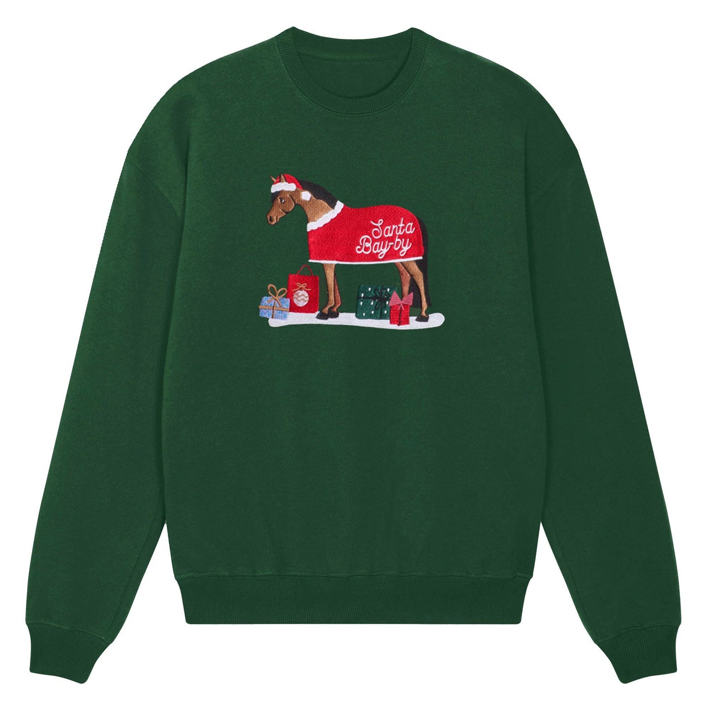 Dapplebay - Santa Bay-by Crewneck Sweater Kersttrui