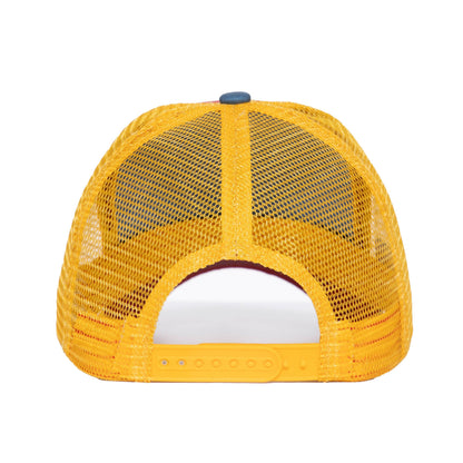 King Kerosin - Trucker-Cap Titties & Beer beige/blau