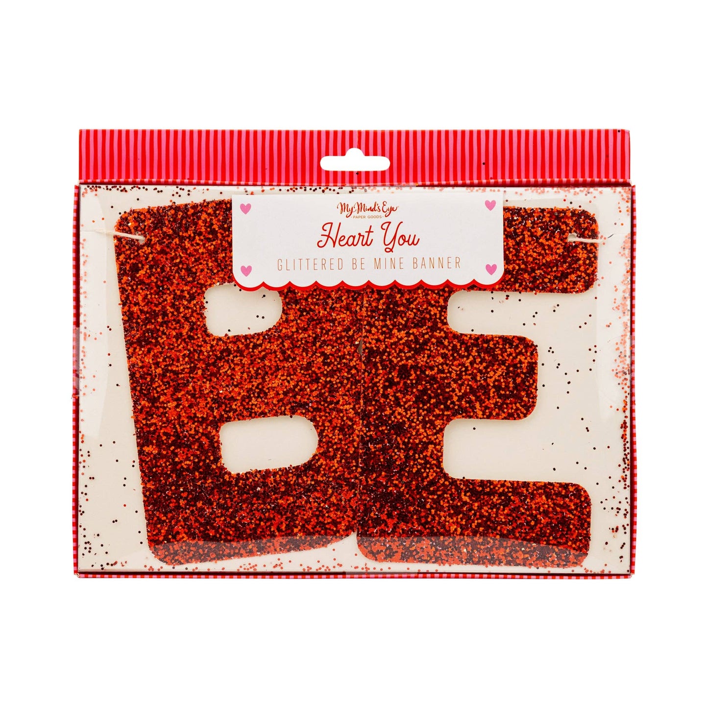 My Mind’s Eye - Glitter Banner Be Mine slinger