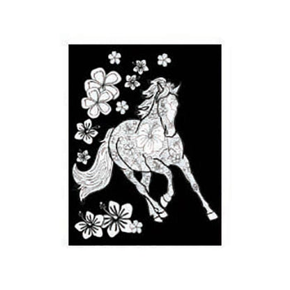 Kelley&Co - Eat Sleep Horses Kleurboek