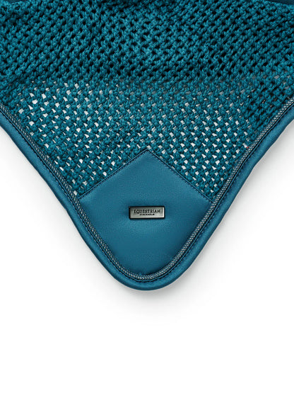 Equestrian Stockholm - FW25 Teal Blue - Ear Bonnet Modern ear bonnet