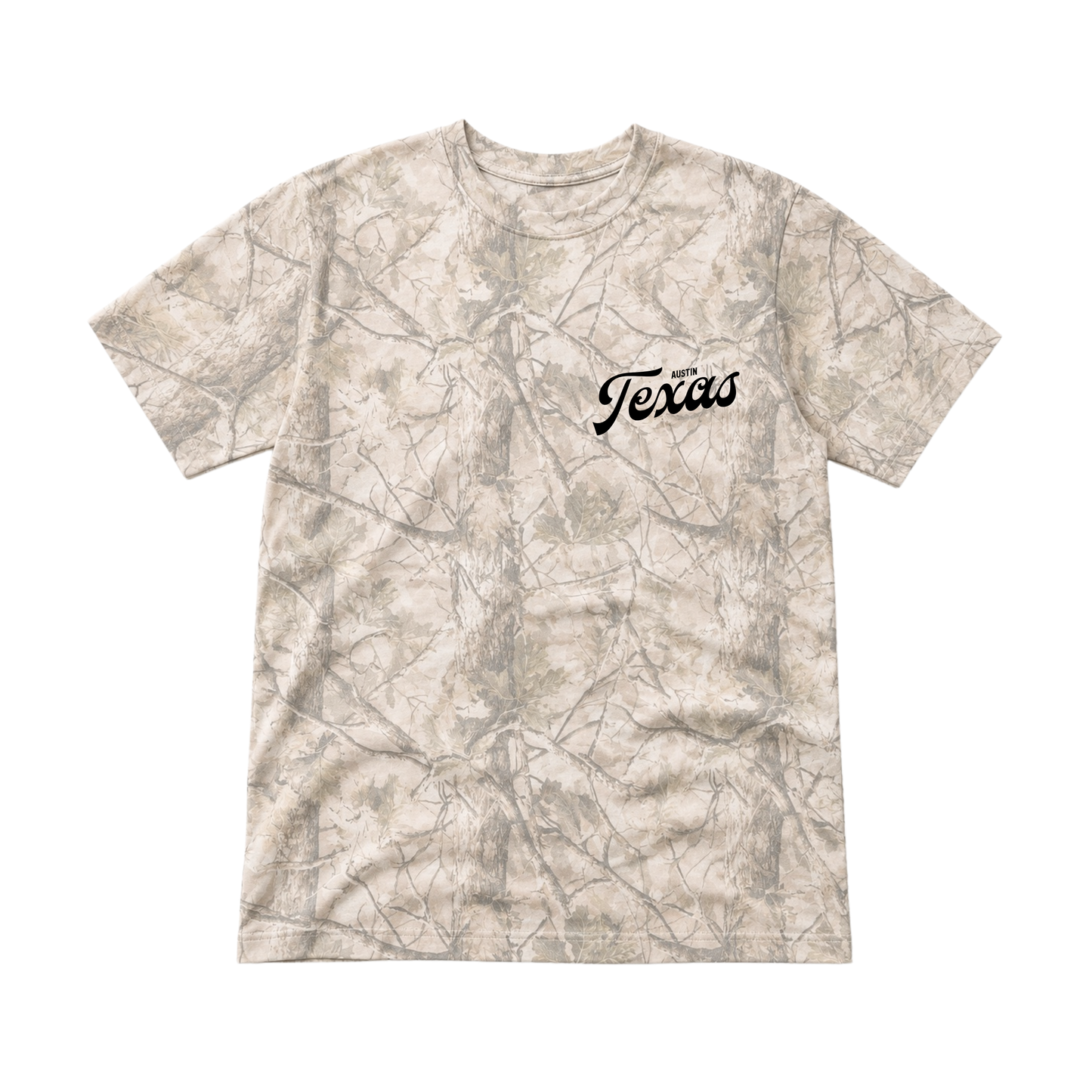 Tailspin - Longhorn Country Camouflage T-shirt unisex