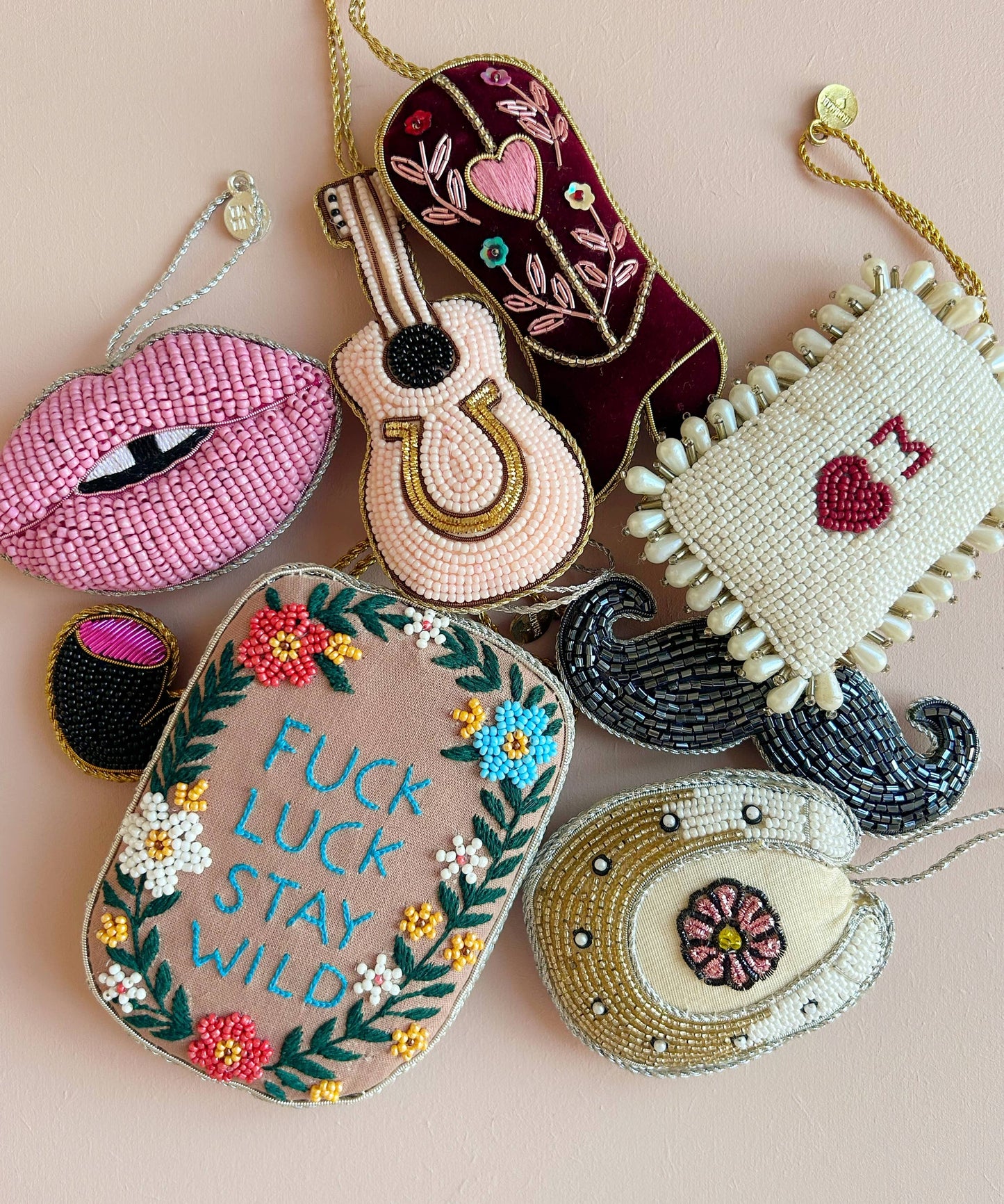 Tinytiny - Handgemaakt ornament Cowboylaars