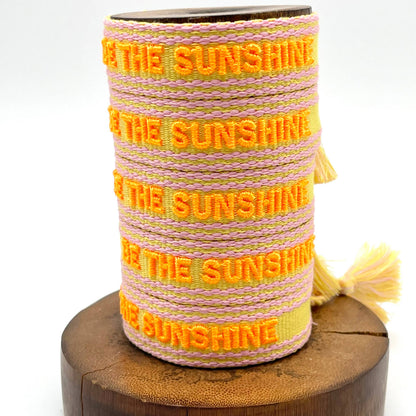 Parsley & Pepper - Be The Sunshine armband geel/ oranje