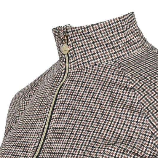 Dapplebay - Heirloom Bay Houndstooth 1/4 Rits Rijtop