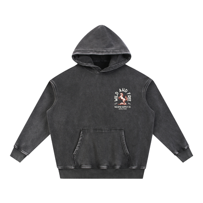 Tailspin - Western hoodie unisex Wild and Free
