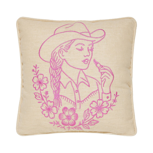Peking Handicraft - Embroidered Junk Gypsy Cushion