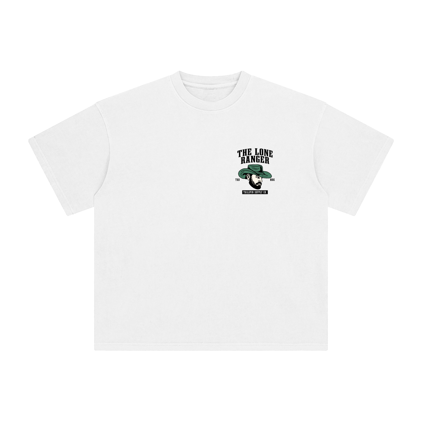 Tailspin - The Lone Ranger white unisex shirt