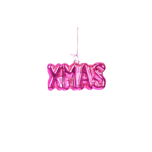 Housevitamin - Kerstornament roze XMAS