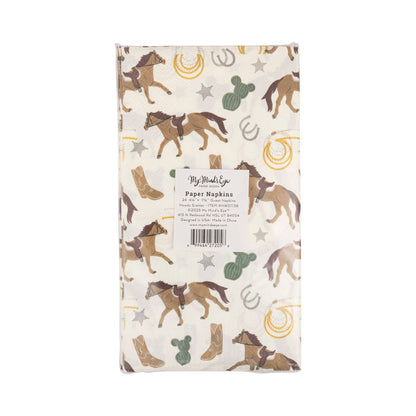 My Mind’s Eye - Howdy Pferde Papierservietten