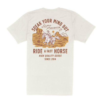 Sendero - Fast Horse T-shirt Unisex