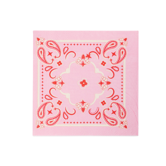 My Mind’s Eye - Bandana western papieren cocktailservetten